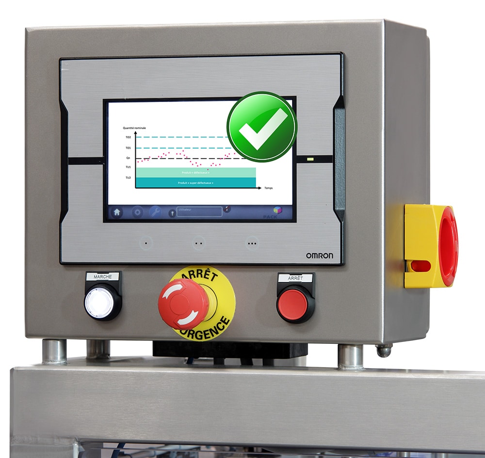 Module contrôle poids 5 en 1 pACKINOV