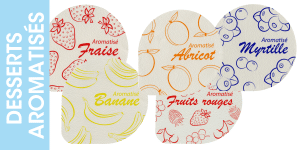 Menu opercules yaourts aromatisés