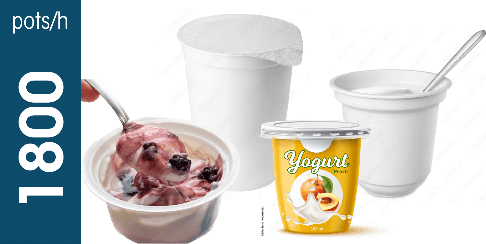 Menu Conditionneuse à yaourts RMD Eco