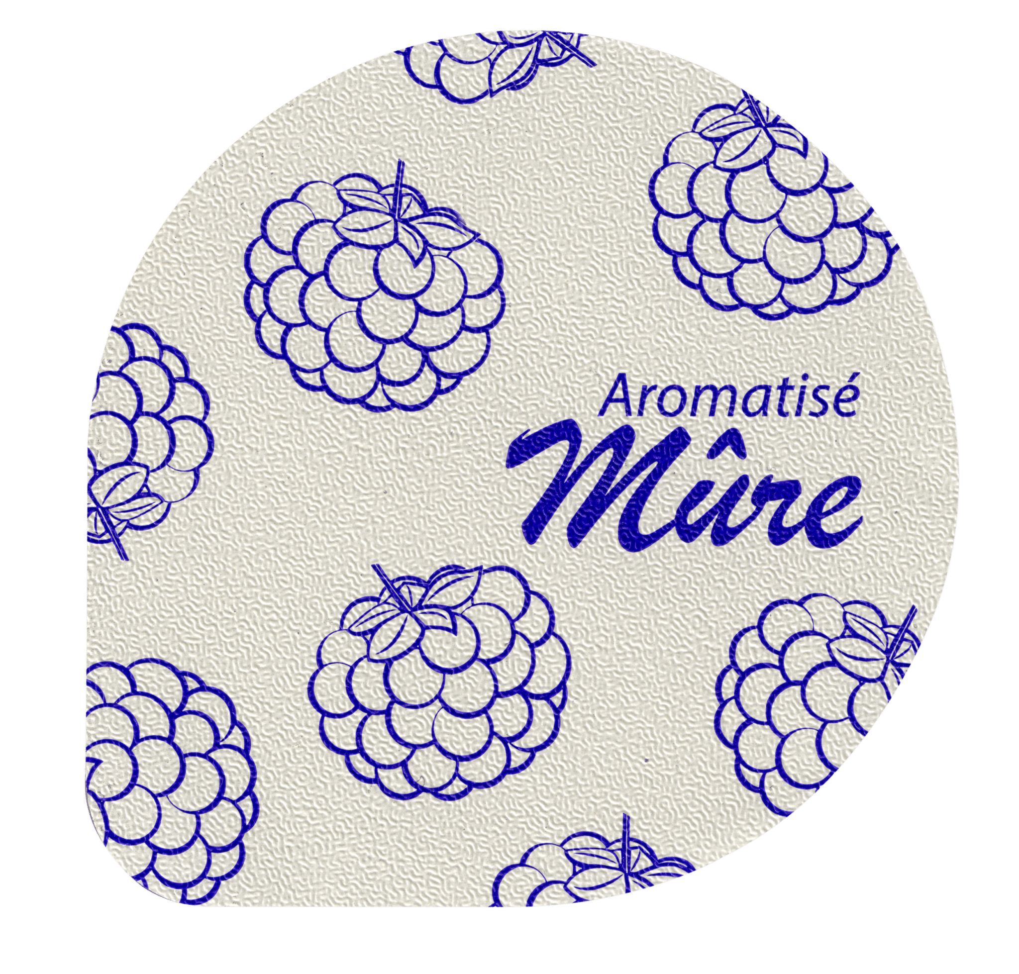 Opercules aromatises aluminium aromatisé yaourt