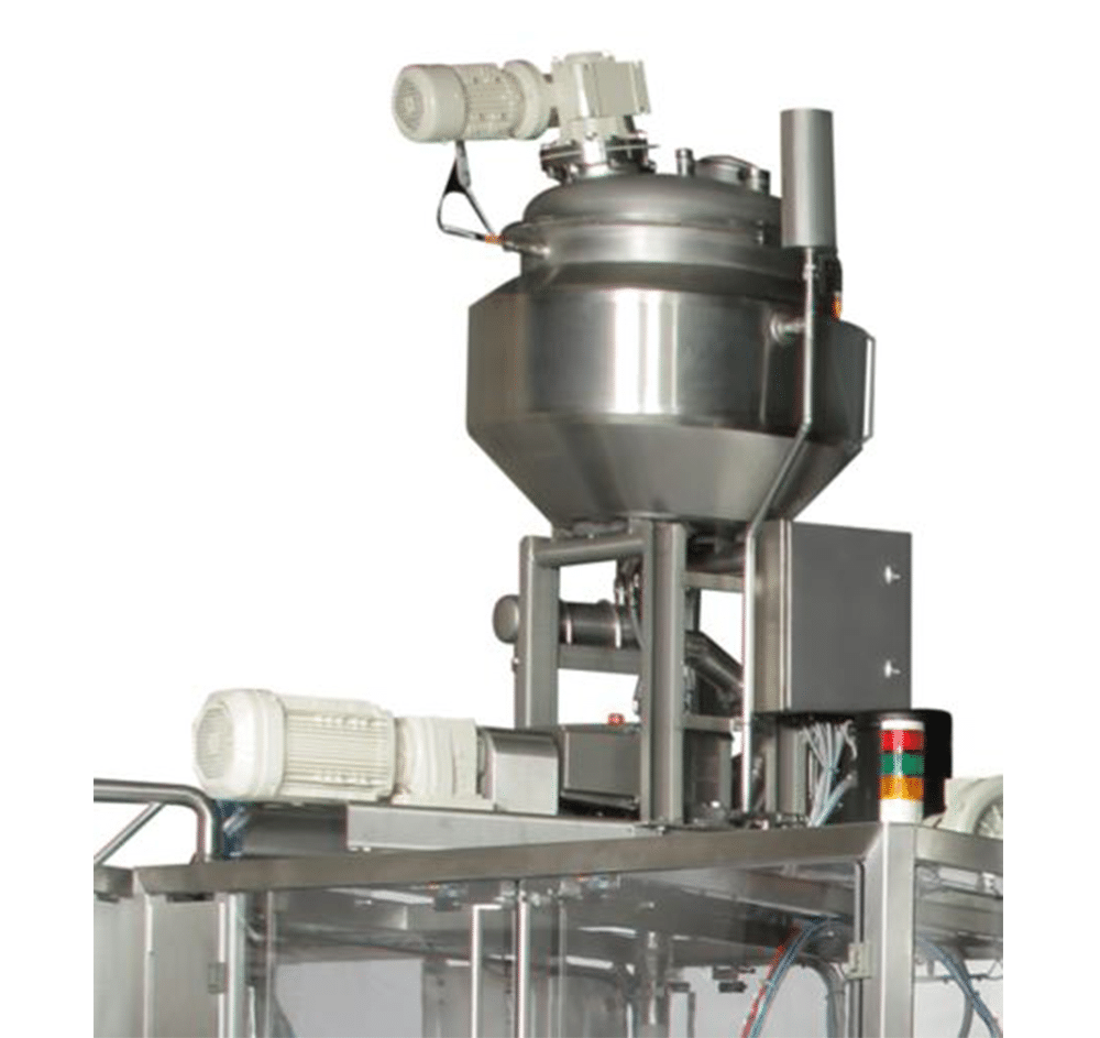 Macine packaging food industry cosmetics linear can squeezer