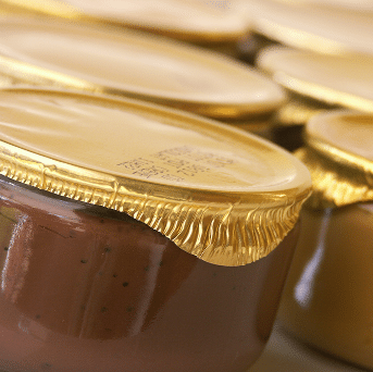 PACKINOV Pots verre chocolat