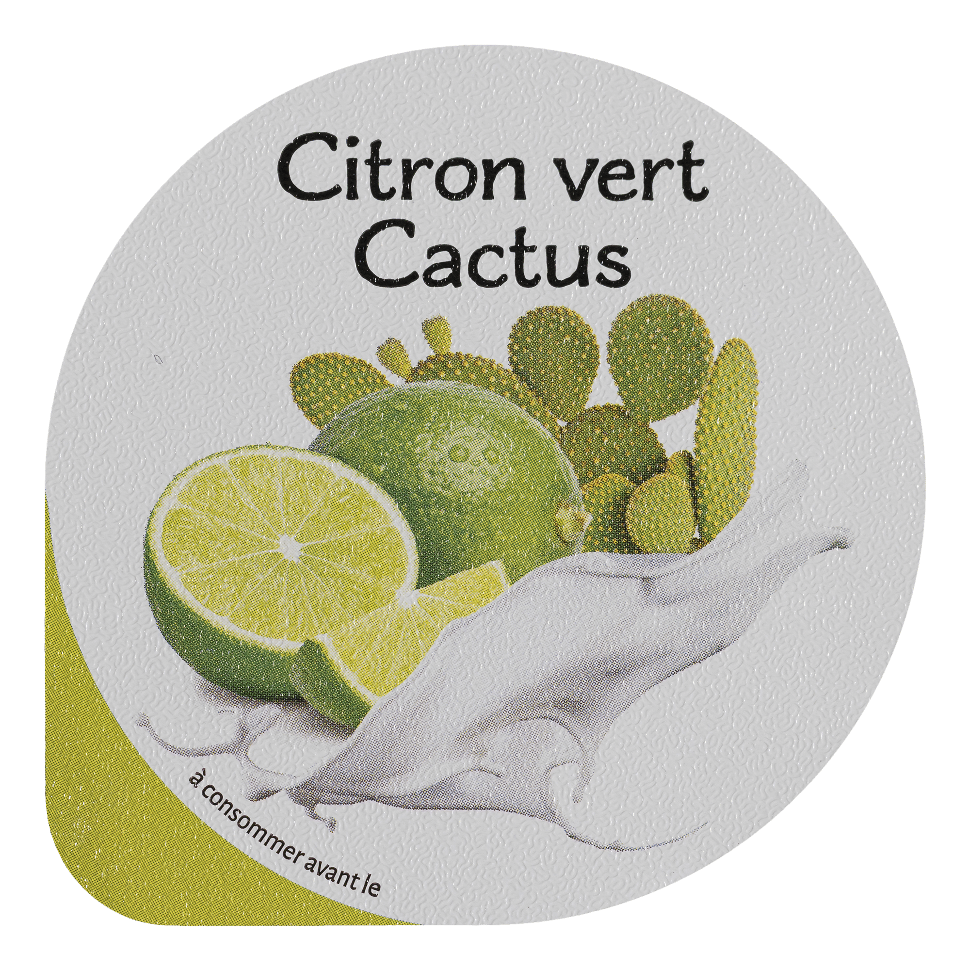 PACKINOV - Opercule GOURMANDISE - Citron vert Cactus