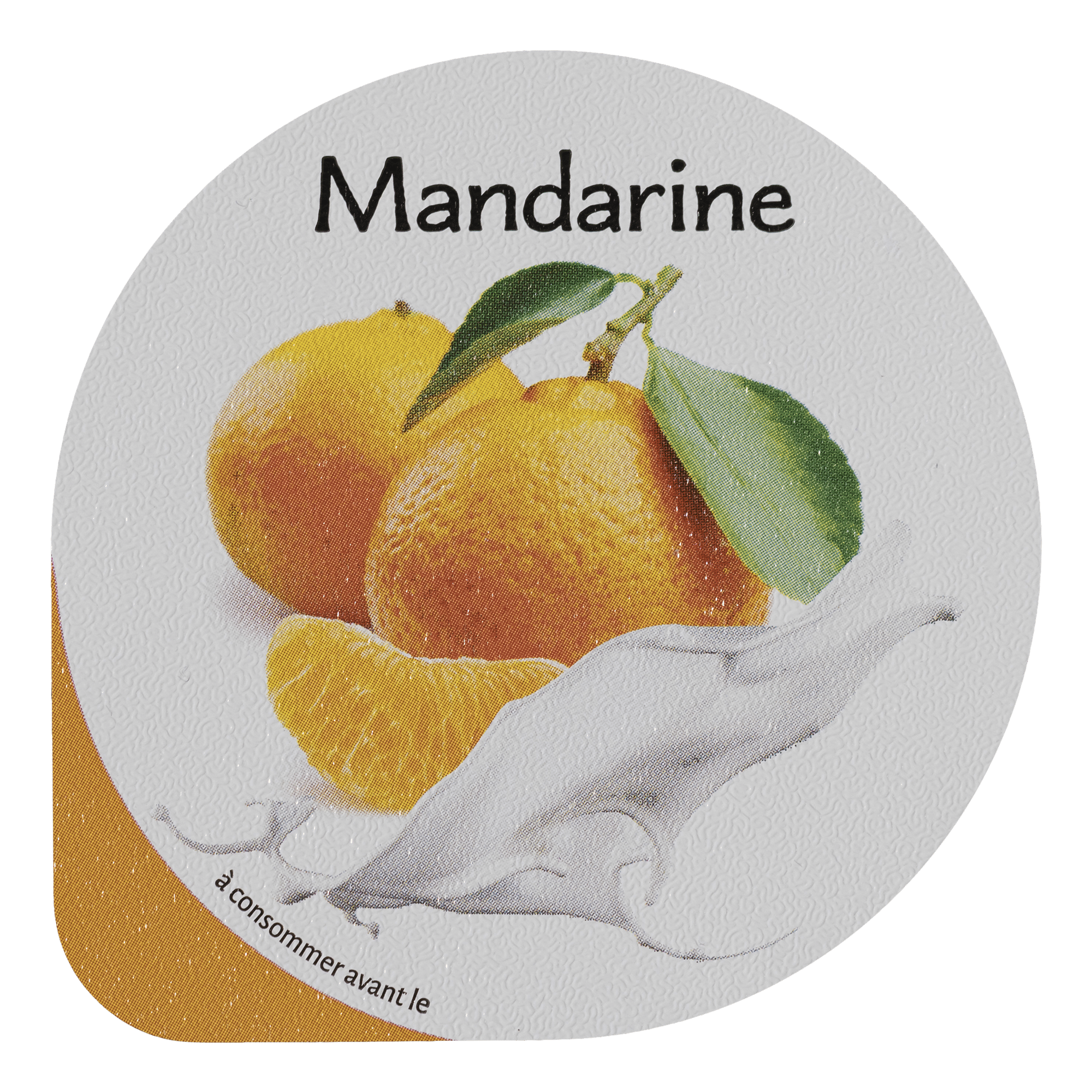 PACKINOV - Opercule GOURMANDISE - Mandarine