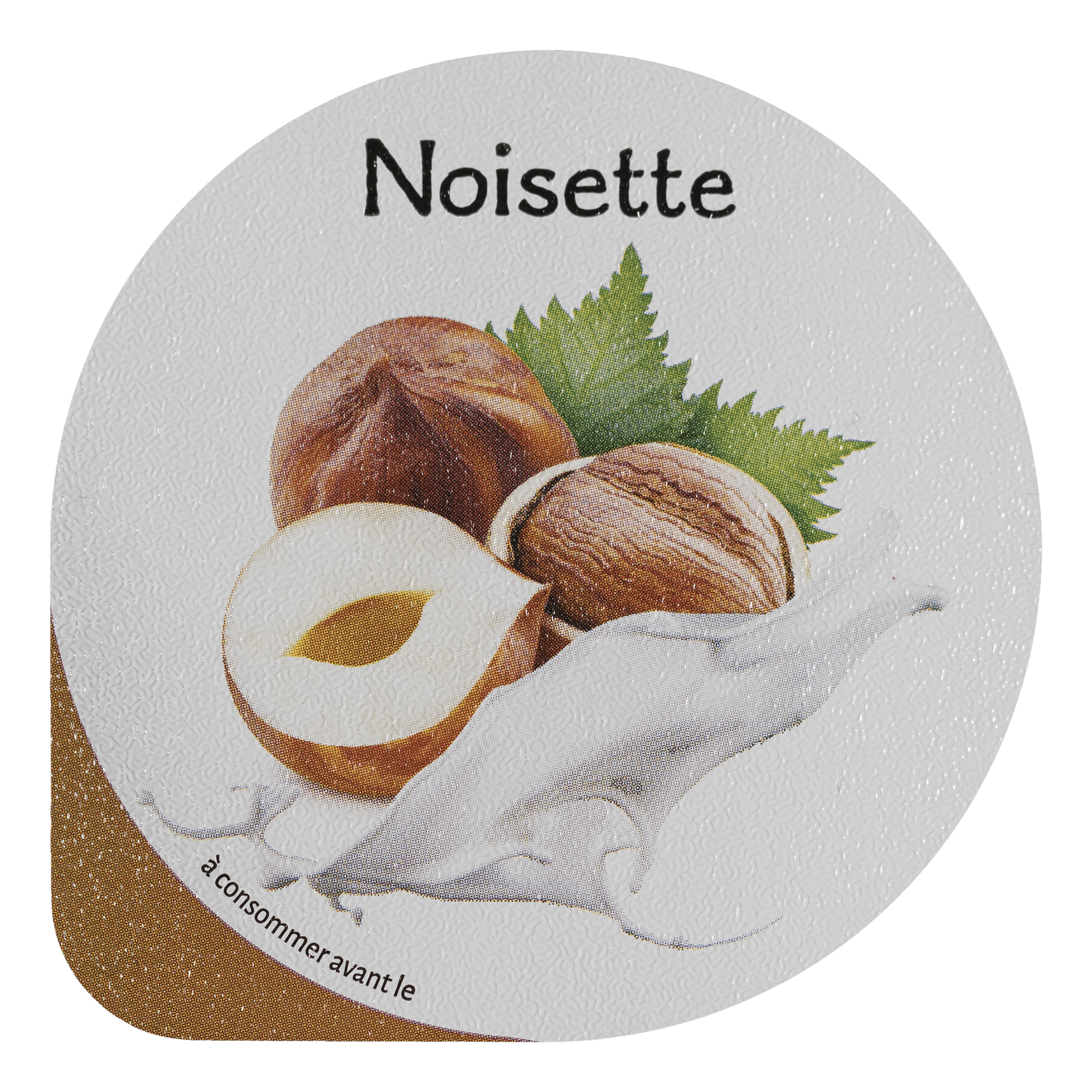 PACKINOV - Opercule GOURMANDISE - Noisette