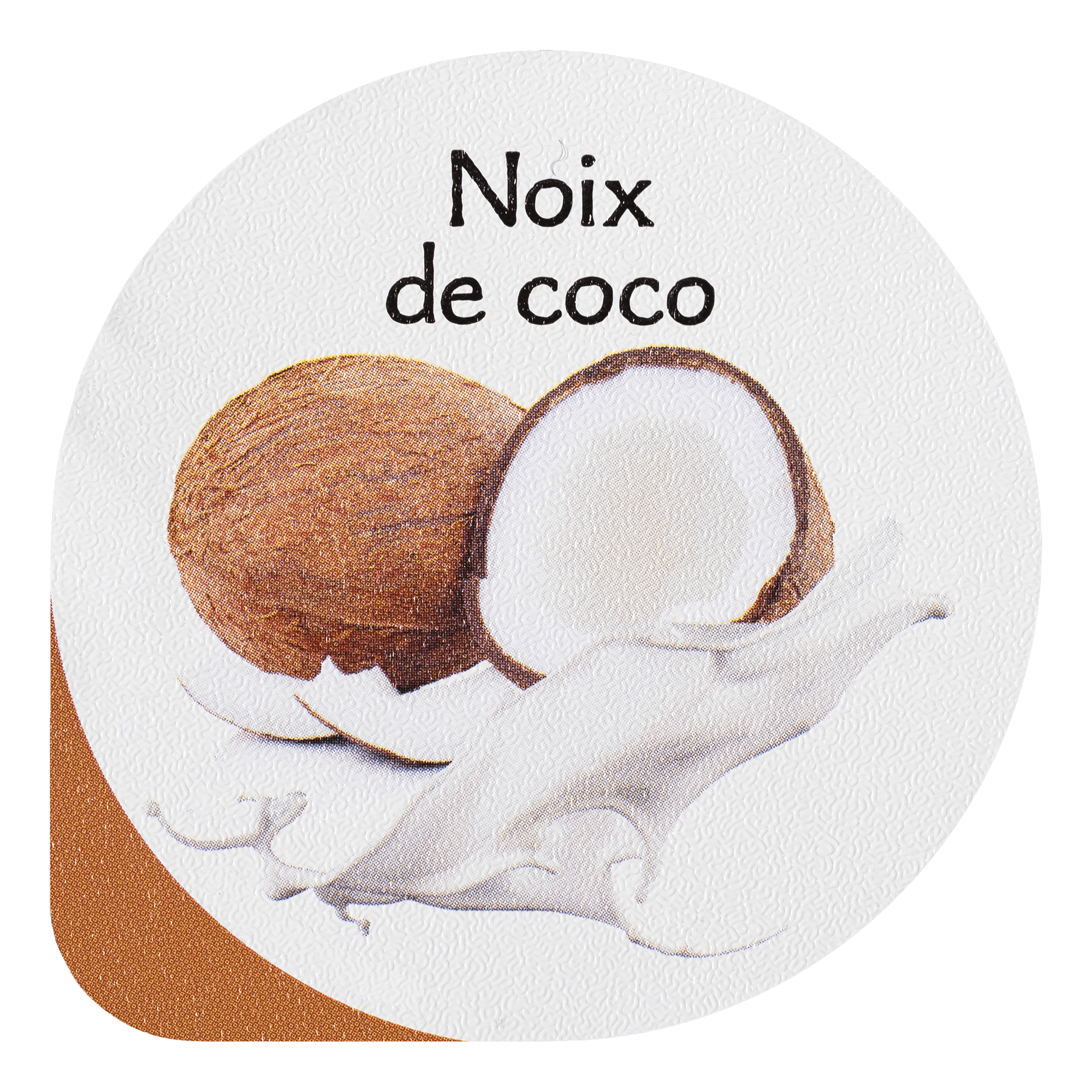 PACKINOV - Opercule GOURMANDISE - Noix de coco 3