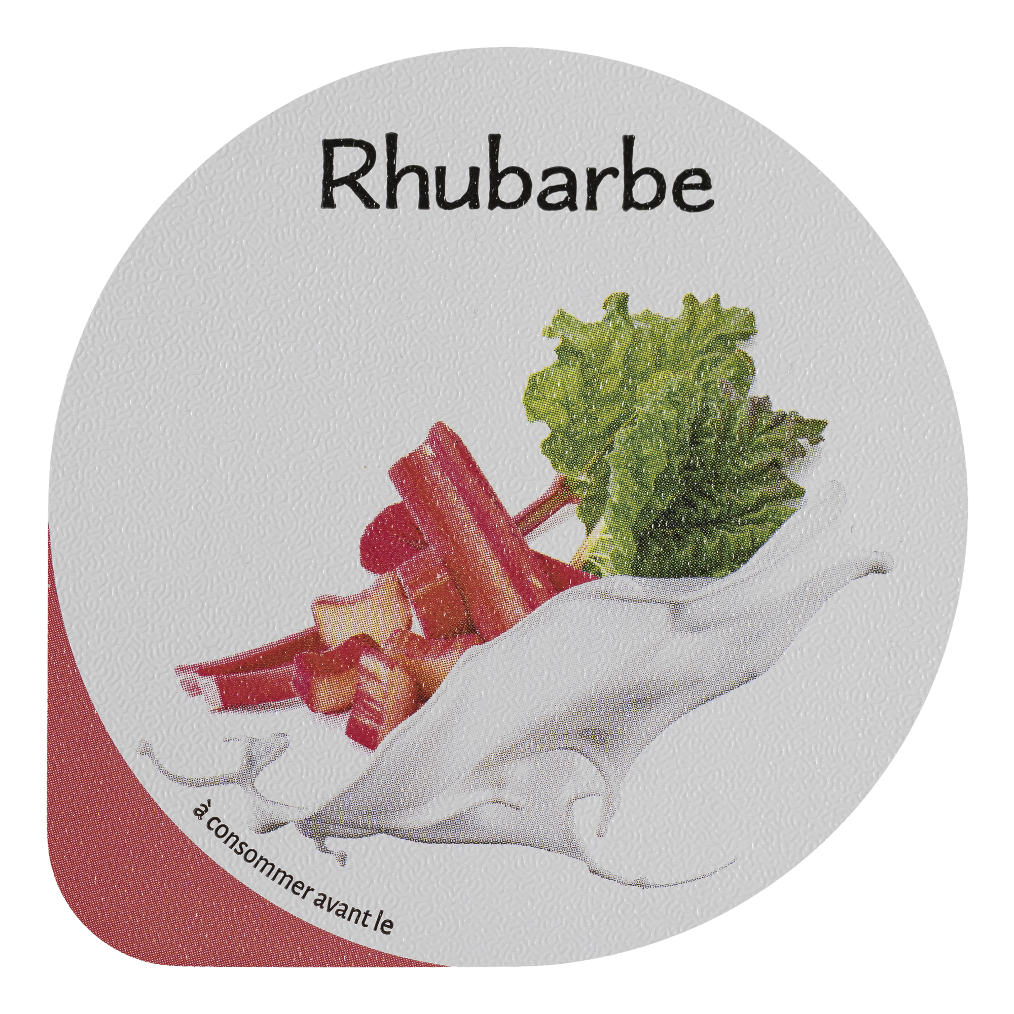 PACKINOV - Opercule GOURMANDISE - Rhubarbe