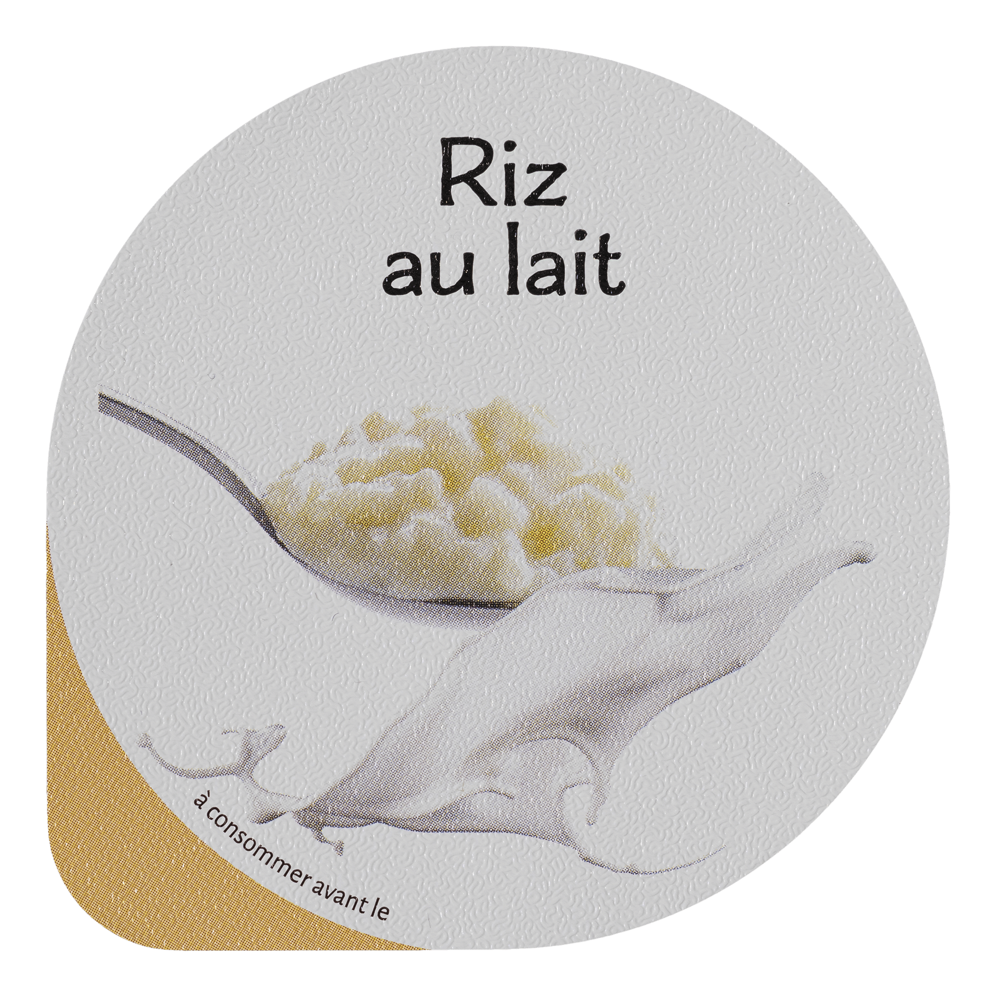 PACKINOV - Opercule GOURMANDISE - Riz au lait